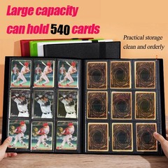 Trading Card Binder, 9-Pocket Sports Card Album Holder for TCG, MTG, Yugioh, …