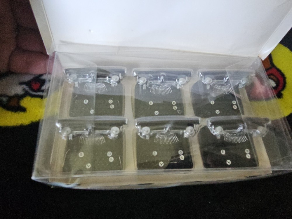 6 x Card Holders Place Name Holders Wedding Love Vintage Typewriter Weddingstar