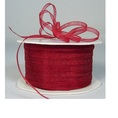 1/8″ Simply Sheer Organza Ribbon Roll 50 yards