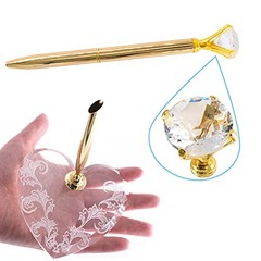 MiDube Acrylic Holder Set – Wedding Bridal Signing Pen & Acrylic Holder