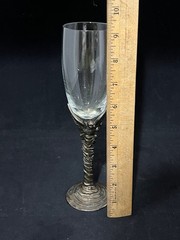 2 Silverplated Love Birds Champagne Flutes Glasses International Silver co vtg