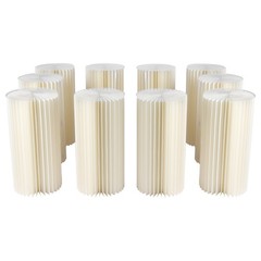 10Pcs Wedding Table Centerpieces Cardboard Vases 23.6inch Tall Flower Vase Stand