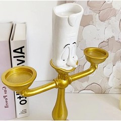 Beauty and The Beast Candelabra for Wedding Tables, Christmas Party Home Decorat