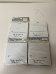Place Cards for Table Setting Table Tent Cards 3 Packs 50 Plus Extras 185 Total