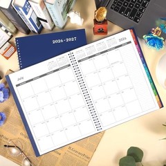2026-2027 Monthly Planner – Planner 2026-2027, JUL 2026 – DEC 2027, 9″ x 11″