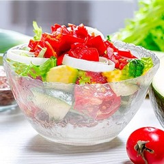 S.G Premium Quality 2 Gallon / 8 Quart Clear Plastic Punch Bowl – 2 Gallon Bowl