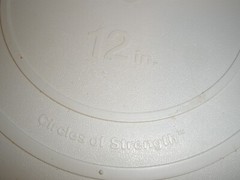 Wilton Circles of Strength 5 Scalloped Separator Plates 18″, 14″, 12″, 10″, 8″