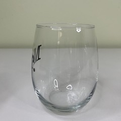 Set of 2 16 oz ‘Mr/Mrs’ Black Stemless Wine Glasses Wedding Anniversary Gifts