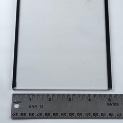 FairSandy Acrylic Table Name Holders Lot 12 Clear Black Wedding 1.5x5x8 Holder