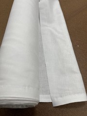 Sedona Designz Bleached White 100% Cotton Muslin Fabric – 60 Inch Wide Dra