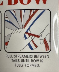 Red White Blue USA Party Decor Fabric Pull Bow 6” Patriotic LOT of 17