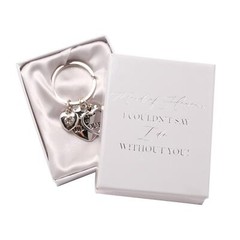 Heart Charm Keyring Wedding Gift – Maid of Honour