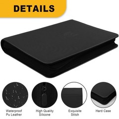 Toploader Binder, Holds 360 Toploaders, Top Loader Binder with 9 Pockets for …