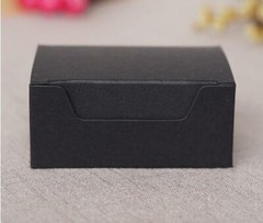500 Kraft White Black Rectangle Paper Box Handmade Product Packaging Packing Box