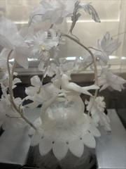 NOS Wilton Enterprises Petite Spring Song White Wedding Ornament Centerpiece