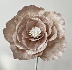 Giant Velvet Peony Flower 60cm Luxury Wedding Backdrop Floral Wall