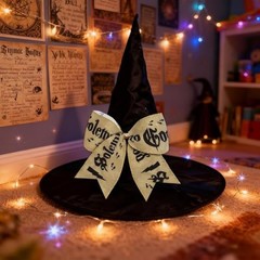2.5″ x 10 Yard Magic Witchcraft Ribbons for Bows – Wired Edge – Preppy Sorcerer