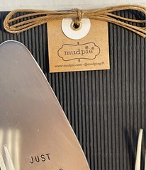 Mud Pie Brand 3-piece Wedding Cutlery Set “Just Married, I Do, Me Too” NWT