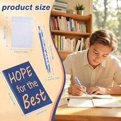 72 Pcs Inspirational Gifts Bulk Set,Motivational Notepads Ballpoint Pens with