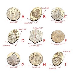 Exquisite Castle Wax Seal Stamp Brass Head Make Special Occasion More Memorable