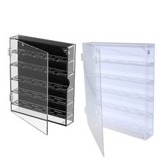 Portable Clear Acrylic Coin Display Box Elegant Storage Rack for Living Room