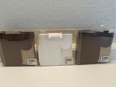 Lot of 3 White/Brown Chest Italian Wedding Favor Gift Boxes Candy Box 30 total