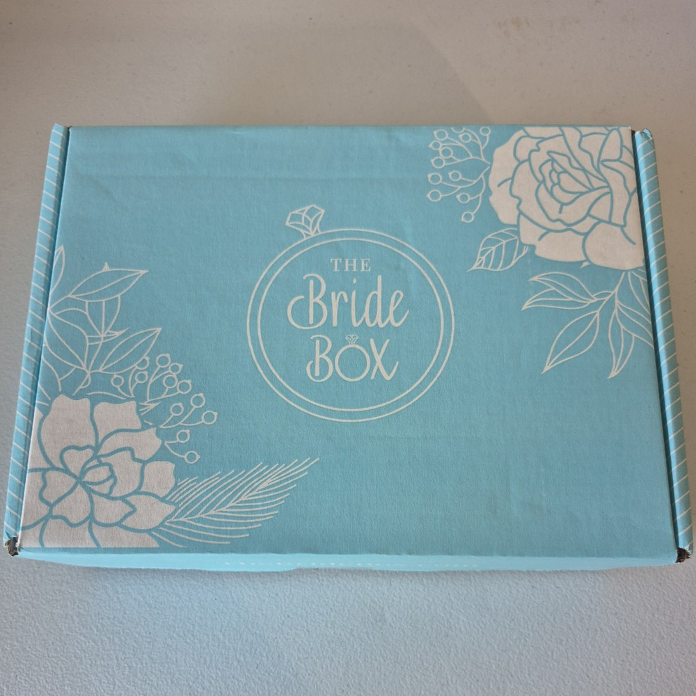 The Bride Box Bridal Wedding Favor Set: Tumbler, T-Shirt, Planner, Notebook