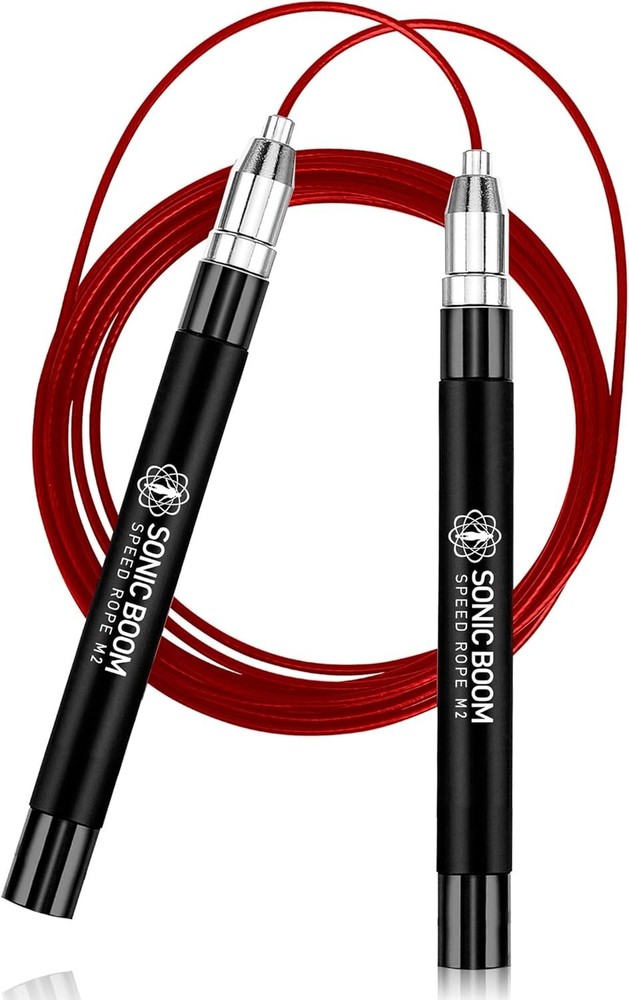 Epitomie Fitness Sonic Boom M2 High Speed Jump Rope Self-Locking w/2 Speed Rope
