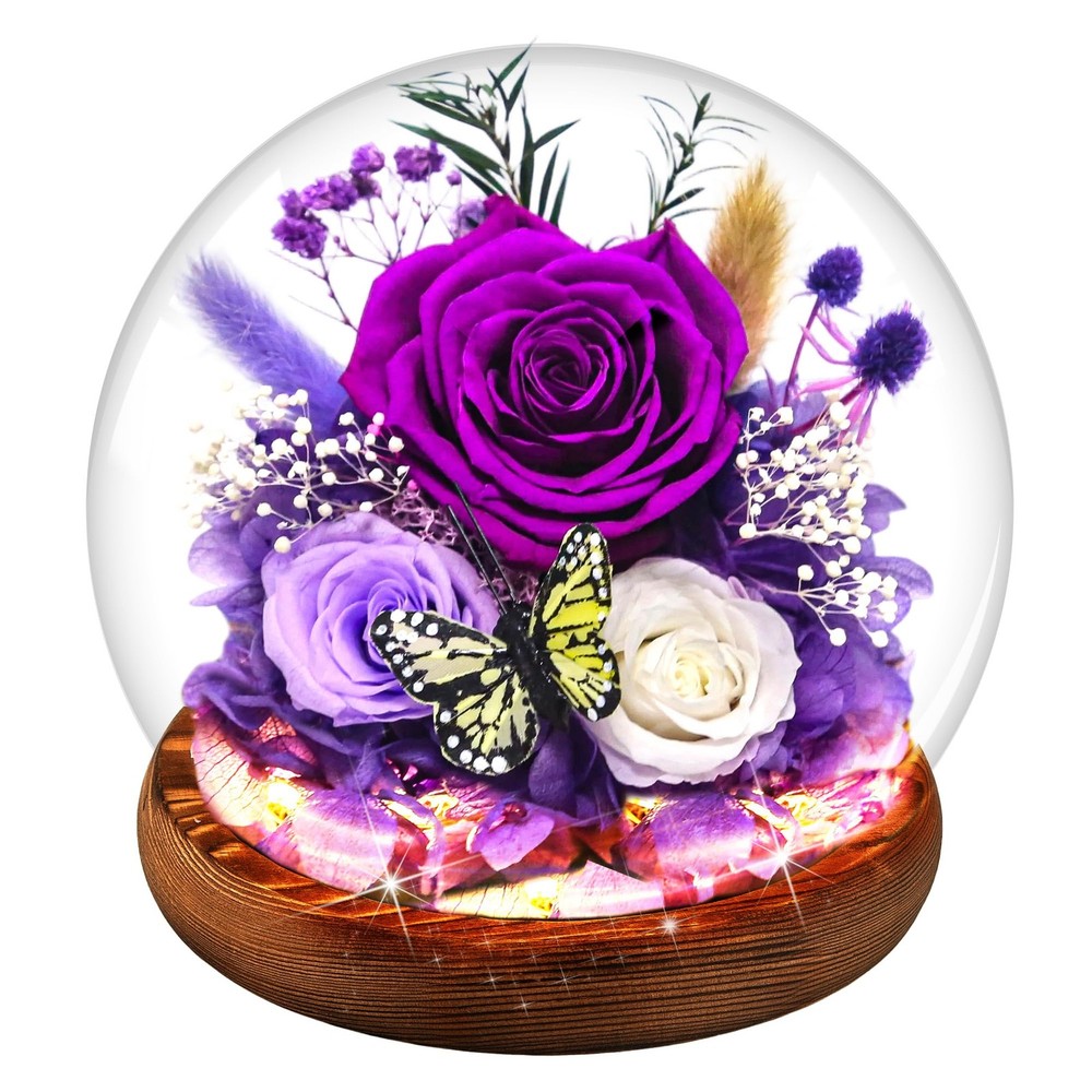Purple Rose Gifts for Mom Birthday Women | Forever D1-