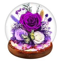 Purple Rose Gifts for Mom Birthday Women | Forever D1-