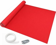 Thick Disposable Red Aisle Runner, 4×100 Feet | 50g, Indoor & Outdoor, Weddin…