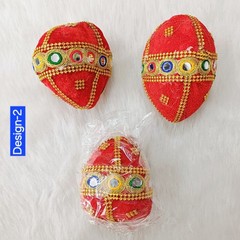 Decorated Coconut Shagun Nariyal, Shagun Nariyal for Wedding Engagement Pujja
