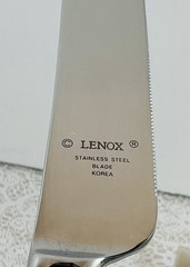 Lenox “Bellina” Wedding Cake Knife And Server Set Stainless Steel Blade w/Boxes