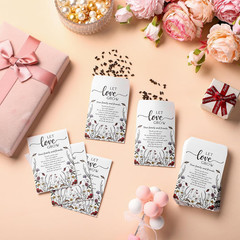 50 Packs Wedding Favors for Guests Let Love Grow Seed Packet Kraft Bags Wildflow