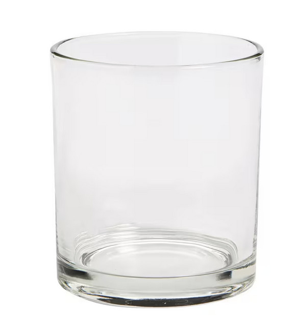 Clear 4″ Cylinder Glass Vases Set of 6 for Wedding Centerpieces