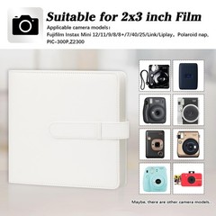 360 Pockets Hardcover Instant Photo Album for Fujifilm Instax Mini 12 11 9 8+…