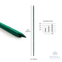 Royal Imports Green Wood Plant Stake, Floral Picks, Wooden Sign Posting Garde…
