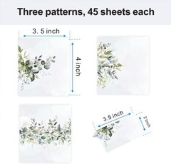 135 Pack place cards with Watercolor pattern Seating Place Cards for table se…