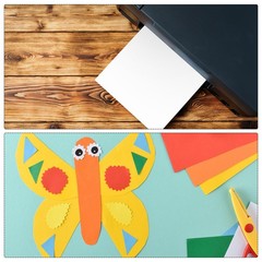 MECCANIXITY 25 Sheets Colored 8 x 12 inches / 20 x 30 cm, Assorted Colors