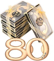 50Pieces 80 Bottle Opener Gifts For 80Th Birthday Party Favors 80Th Anniversary