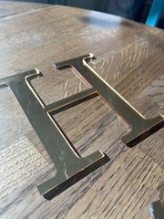 Wedding Welcome Sign Acrylic Mirror Glass Letters – Decor, Signage,