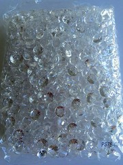 4Lb Crystal Acrylic Diamond Vase Gems or Table Scatters (Small 1.2cm, Clear)