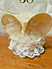 Elegant 50th Wedding Anniversary Cake or Gift Topper