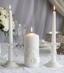 Magik Life Unity Candle Set – 6 Two 10 Taper Burning Unity For Marriage In Usa