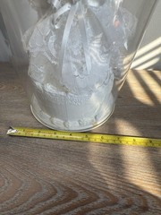Western Cowboy Cowgirl Hats Bride & Groom Wedding Cake Topper NIB Jamie Lynn