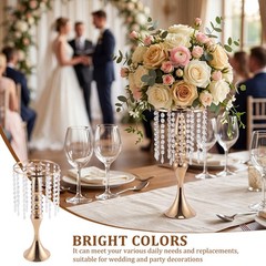 Chandelier Flower Stand Multi-Purpose for Wedding Party Home Decor