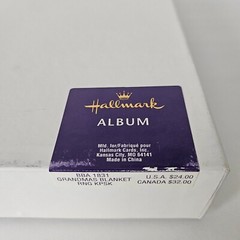 Hallmark My Grandchild’s First Year Photo Album Memory Book New w/Orig Box