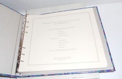 Vintage Hallmark Guest Book Album Paisley NEW in Box NOS