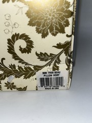 90s Beverly Clark Ivory Pearl and Lace Wedding Guest Book, Pillow and Pen