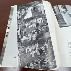 Vtg Wedding Planner Journal Epherma “Alter Bound” Bride Shower Gift 1950s Photos